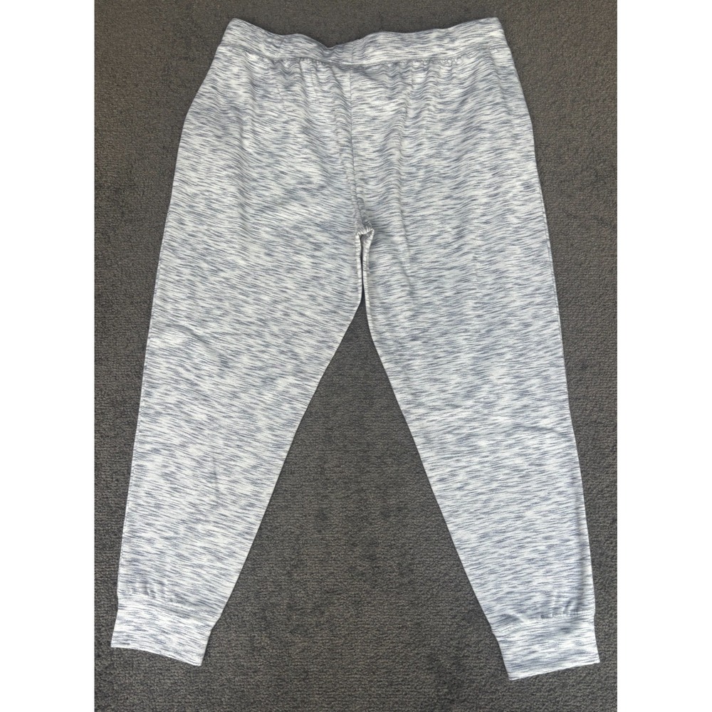 Everlast Jogger Pants Women Large Heather Gray Polyester Stretch Drawstring Wais - Picture 6 of 6